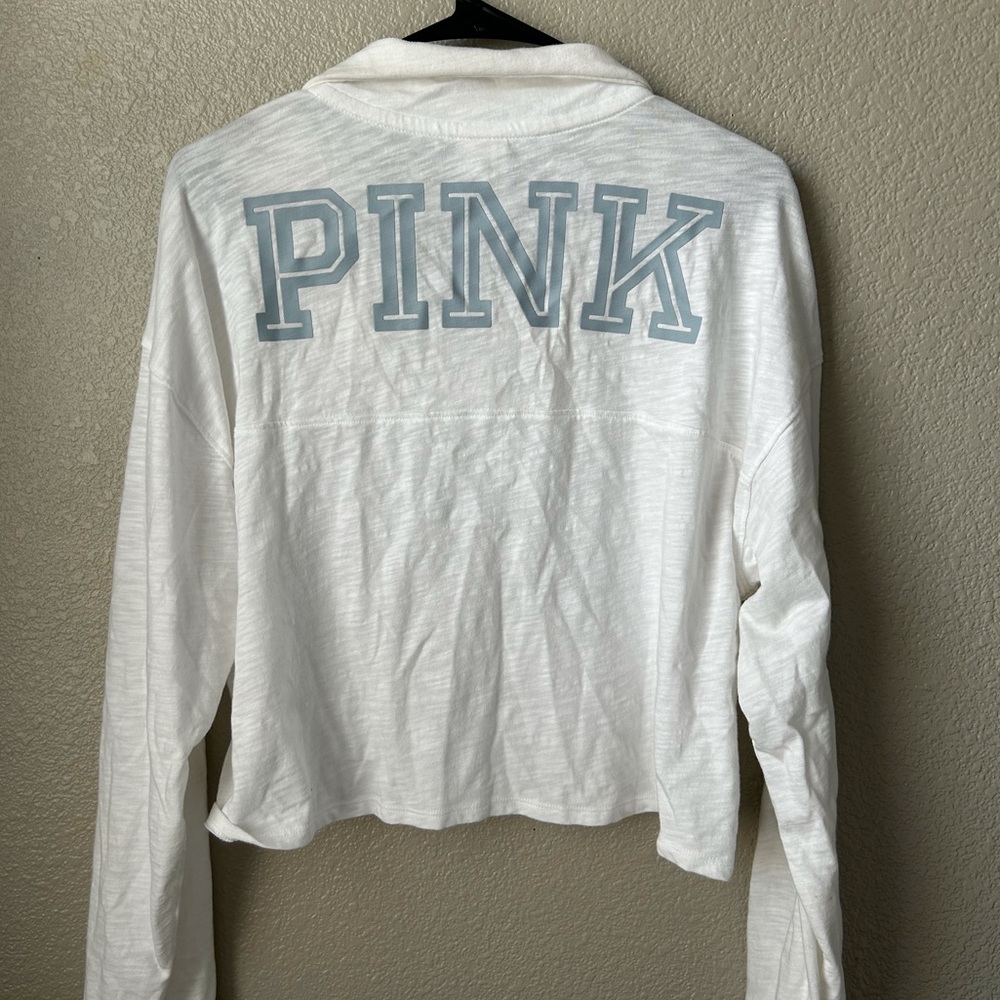 Pink (VS)  crop sweaters - Picture 2 of 4